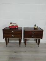 Vintage midcentury nachtkastjes, Huis en Inrichting, Ophalen