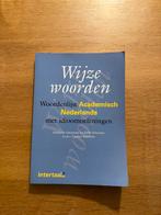 Wijze woorden, Boeken, Woordenboeken, Ophalen, Nieuw, Overige uitgevers, Nederlands