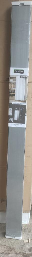 Grosfillex vouwdeur Spacy pvc aluminium 84x205 cm NIEUW!!, Nieuw, 80 tot 100 cm, Kunststof, Vouwdeur
