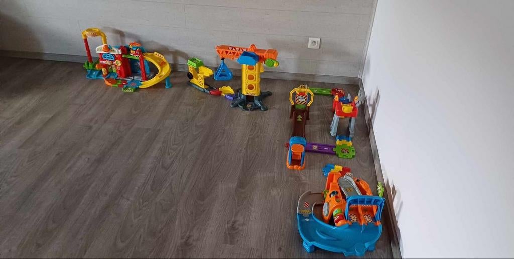 Toet toet + extra onderdelen, Ophalen