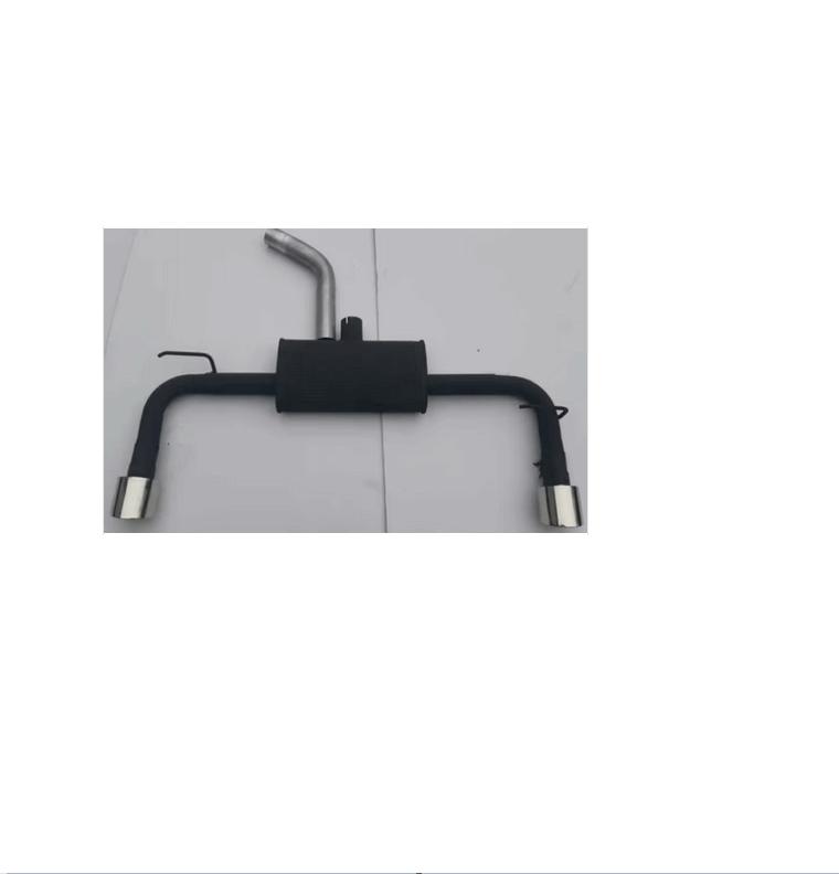 123 SPORTUITLAAT VW SCIROCCO 3 UITLAAT AUTO EXHAUST, Neuf, -, -, -