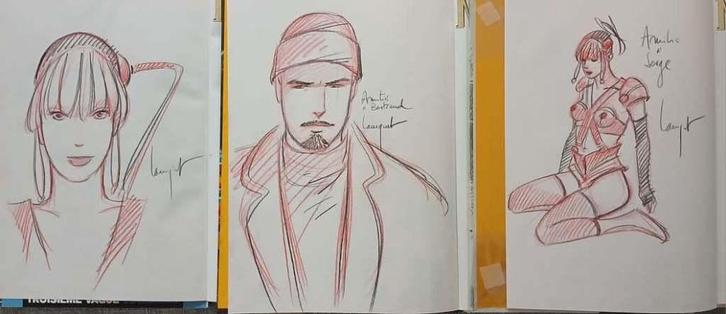 BD Alvin Norge 6 tomes EO Dédicace TTB Lamquet, Boeken, Stripverhalen, Zo goed als nieuw, Meerdere stripboeken, Ophalen of Verzenden