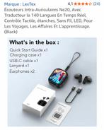 oreillette voor musique of gsm traducteur van 140 talen, Ophalen