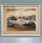 Raymond BLOSSIER 1925-13 Peinture à l'huile sur mer Calvaire, Enlèvement ou Envoi