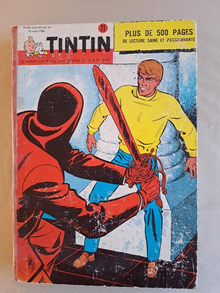 recueil n 71 du Journal de Tintin, Enlèvement ou Envoi