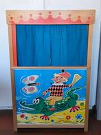 Houten vintage poppenkast, Kinderen en Baby's, Speelgoed | Houten speelgoed, Ophalen, Gebruikt