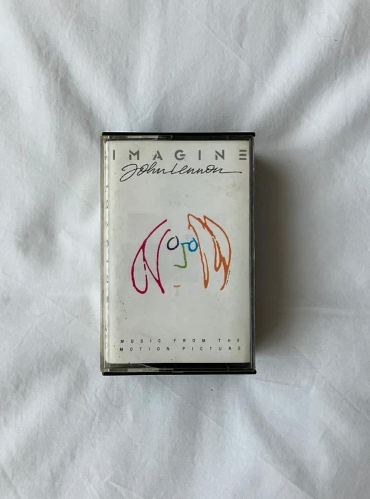 Imagine (1 & 2) - John Lennon, Cd's en Dvd's, Cassettebandjes, Verzenden, Gebruikt