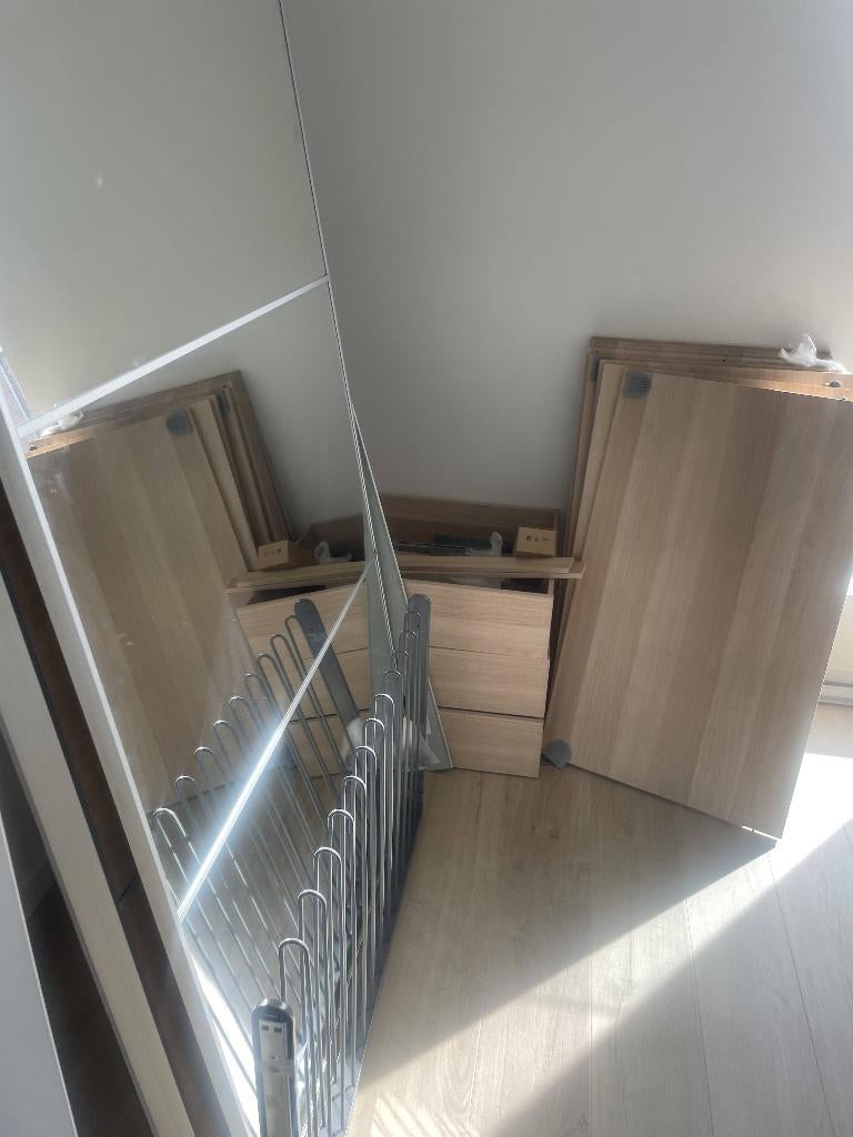 Kast (pax -ikea), Huis en Inrichting, Kasten | Kleerkasten, Gebruikt, 200 cm of meer, 150 tot 200 cm, 50 tot 75 cm, Met lade(s)