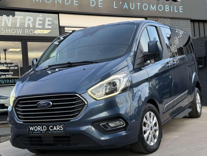Ford Tourneo Custom 2.0TDCi L2H1 9PLACES LINE ASS. CAMERA AU, Auto's, Ford, Bedrijf, Te koop, Overige modellen, ABS, Achteruitrijcamera