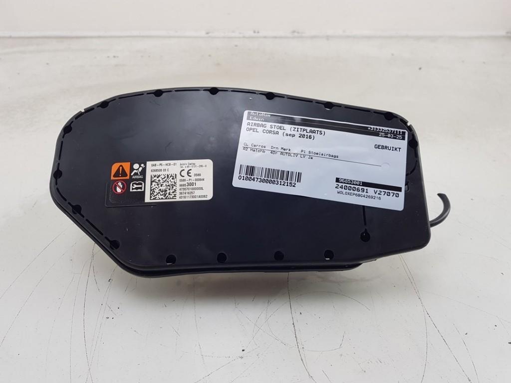 AIRBAG STOEL Opel Corsa E (01-2014/06-2019) (|96853001|), Gebruikt, Opel