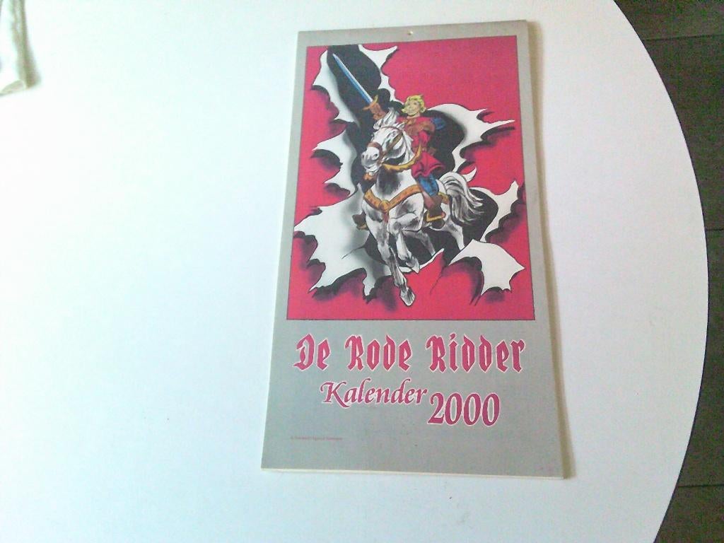 kalender de rode ridder 2000 als nieuw, Ophalen, Zo goed als nieuw