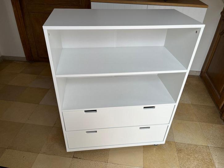 Armoire Bopita (sur roulettes), Kinderen en Baby's, Kinderkamer | Bedden, Gebruikt, Minder dan 140 cm, Minder dan 70 cm, Ophalen