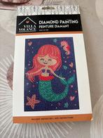 Diamond Painting Sirène ‍️ – 14,8 x 21 cm – Villa Volange, Enlèvement ou Envoi, Comme neuf