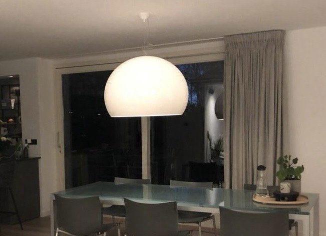 Grote plastic kroonluchters van 150 cm (2 beschikbaar), Huis en Inrichting, Lampen | Kroonluchters, Ophalen of Verzenden, Gebruikt