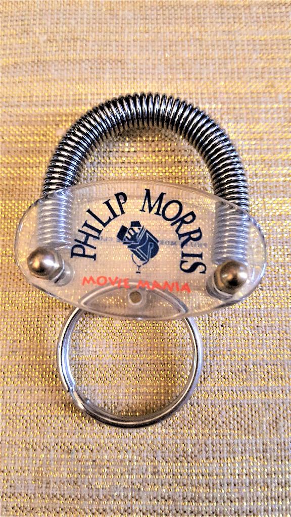 Vintage sleutelhanger van Philip Morris., Collections, Marques & Objets publicitaires, Enlèvement, Neuf, Ustensile