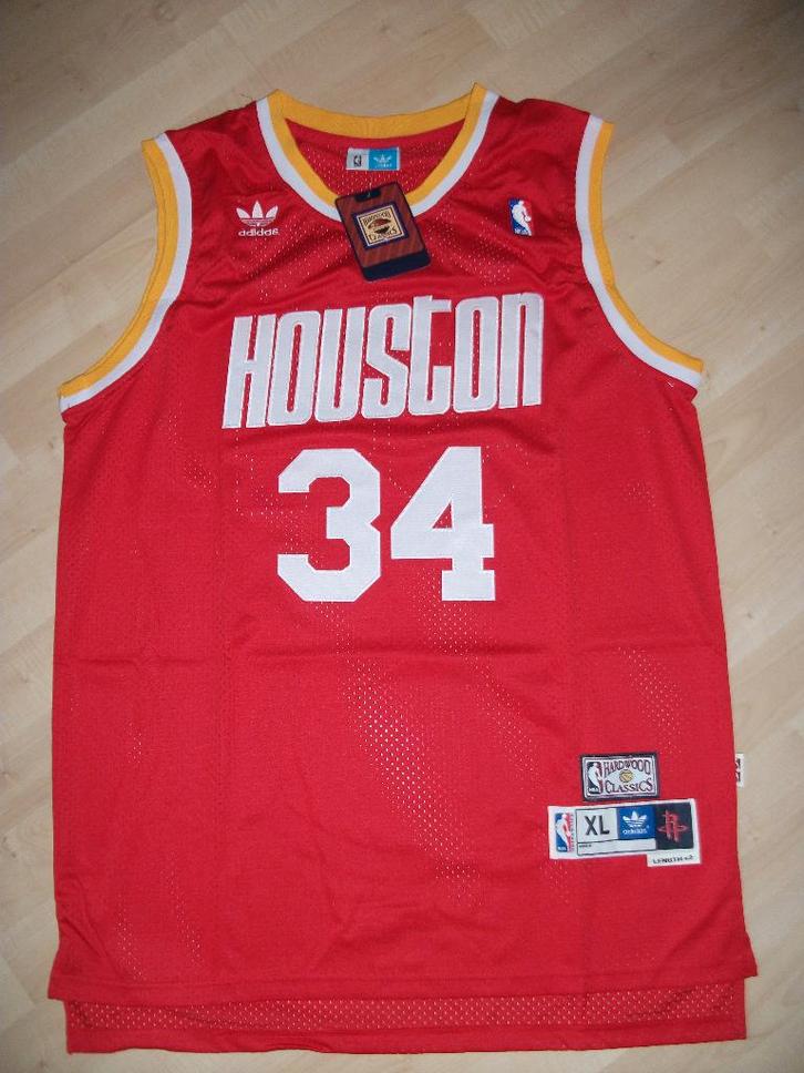 Houston Rockets Retro Jersey Olajuwon maat: XL, Sport en Fitness, Basketbal, Nieuw, Kleding, Ophalen of Verzenden