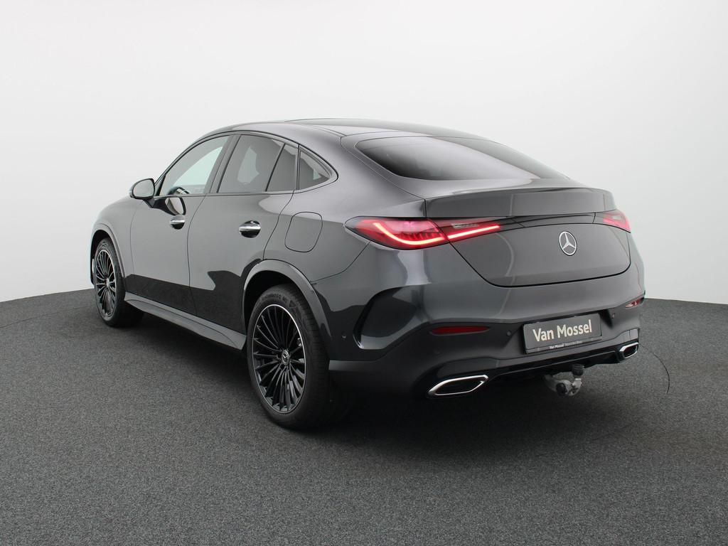 Mercedes-Benz GLC 400 e Coupé 4M AMG Line + LEDER + BURMEST, Auto's, Stof, Gebruikt, Zwart, 4 cilinders