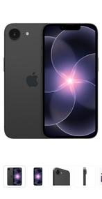 Apple iPhone 17e 256GB Zwart (nieuw!), Telecommunicatie, Mobiele telefoons | Apple iPhone, Ophalen, Zo goed als nieuw, Zwart