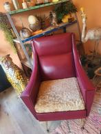 Geweldige éénzit zetel / fauteuille jaren 50, Antiek en Kunst, Ophalen