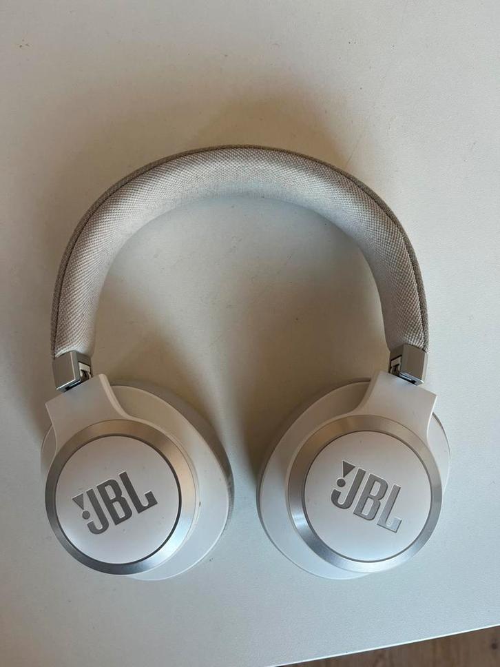JBL Live 650BTNC wit – uitstekende staat, Audio, Tv en Foto, Hoofdtelefoons, Zo goed als nieuw, Ophalen of Verzenden