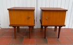 Tables de chevet style scandinave vintage, Maison & Meubles, Enlèvement, Utilisé, Bois