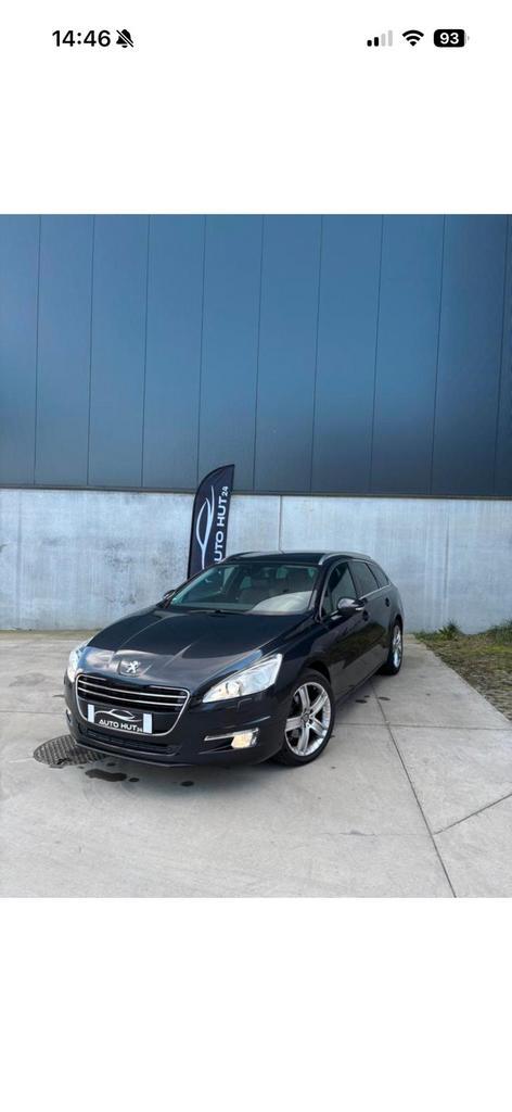 Peugeot 508 sw, Auto's, Peugeot, Particulier, Benzine, 5 deurs, Zilver of Grijs, Grijs, Leder en Stof, Ophalen