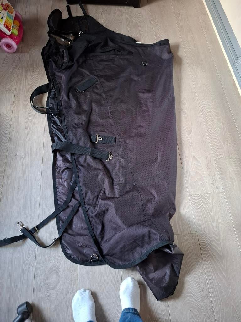 Manteau imperméable noir taille 145 cm, Enlèvement ou Envoi, Noir