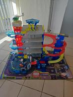 Te koop: Majorette autogarage + speelmat, Ophalen, Gebruikt