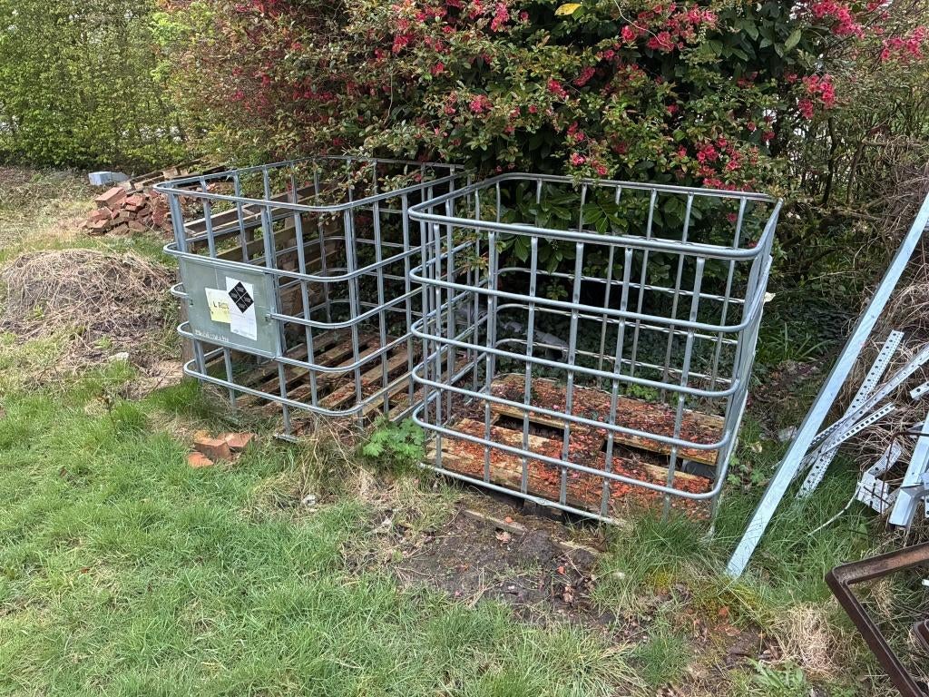 IBC kratten 7 stuks, Doe-het-zelf en Bouw, Kratten en Dozen, Ophalen, Gebruikt, Krat