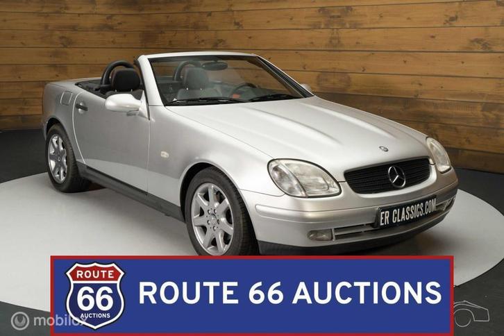 Mercedes-Benz SLK 230 Kompressor | 1999 | Route 66 Auctions, Autos, Oldtimers & Ancêtres, Entreprise, Achat, Mercedes-Benz, Essence