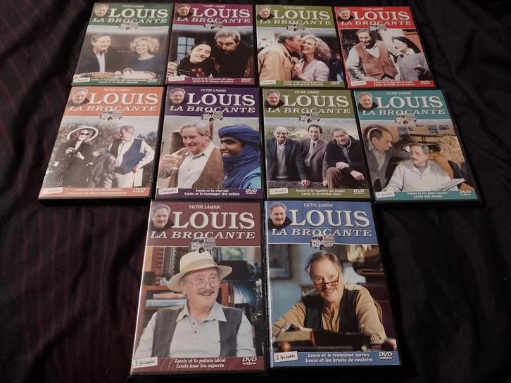 A vendre lot de 10 DVD collection série Louis la brocante, CD & DVD, DVD | TV & Séries télévisées, Comme neuf, Action et Aventure