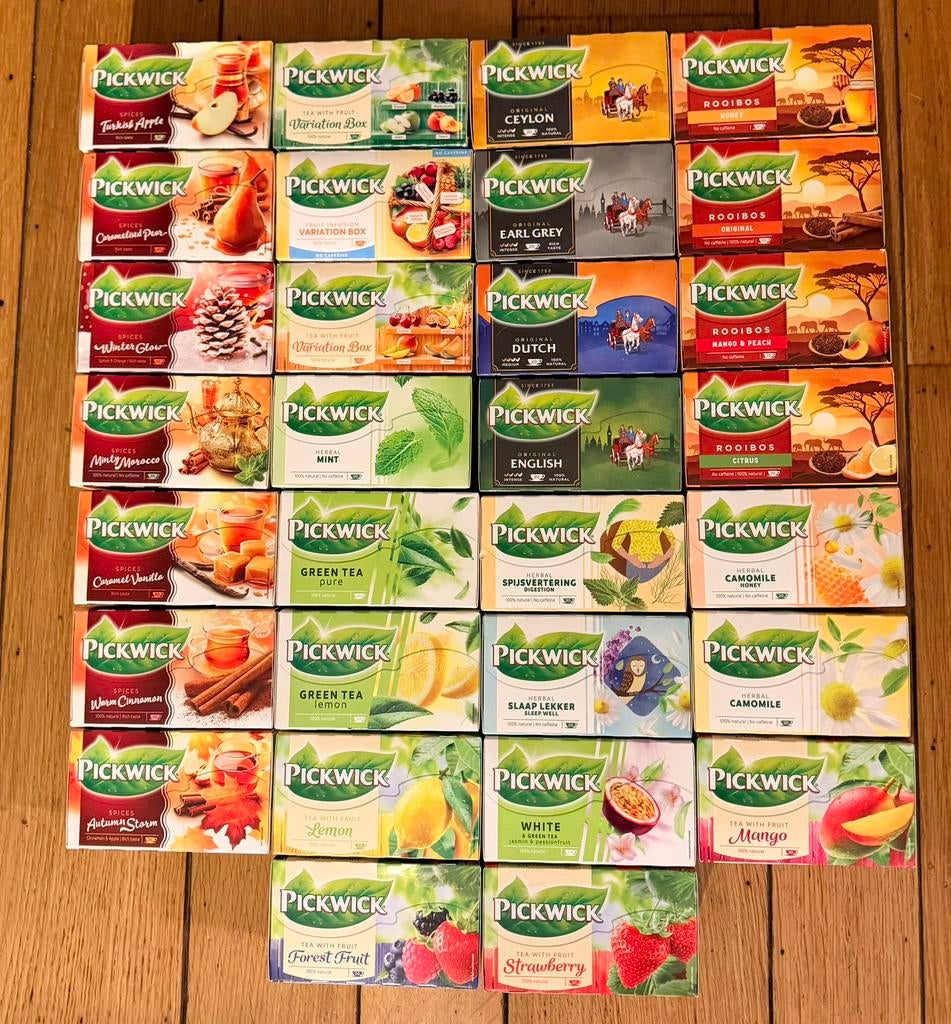 Pickwick thee, Hobby en Vrije tijd, Theezakjes, Ophalen of Verzenden