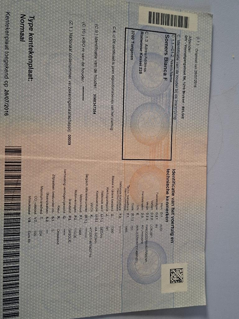 Audi a3, Auto's, Audi, Stof, Zwart, Wit, 5 deurs