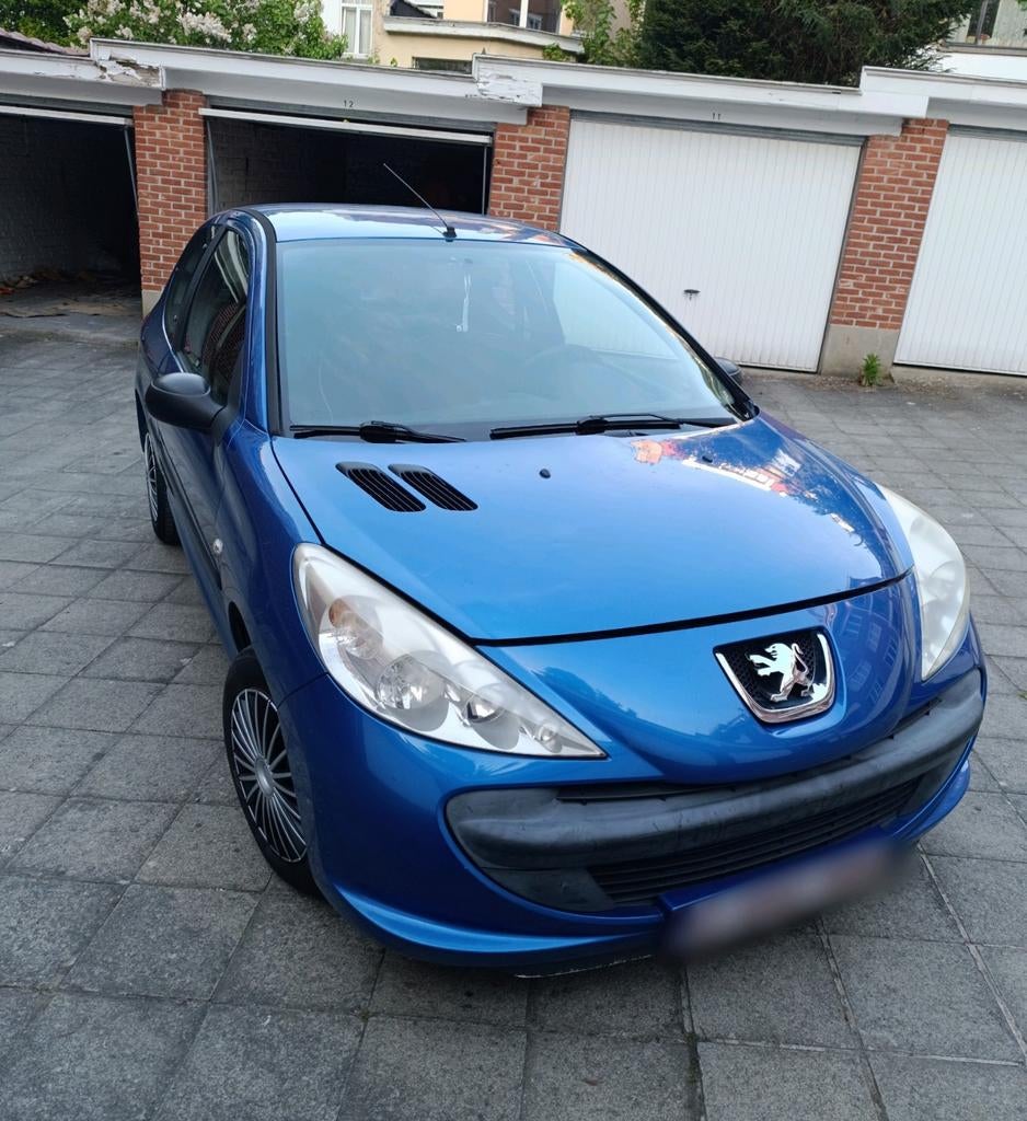 Peugeot 206+ 1.1 essence 105.000km, PRÊTE à immatriculer, Auto's, Voorwielaandrijving, Stof, Zwart, Blauw