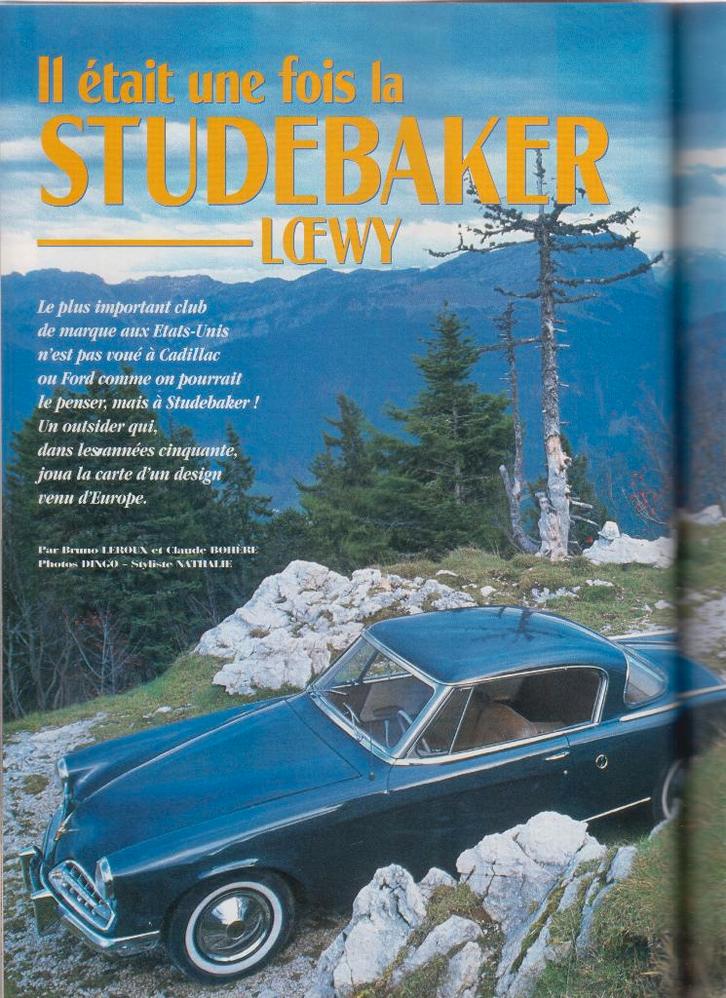 1953 Studebaker Champion Starliner voiture de collection, Livres, Autos | Brochures & Magazines, Utilisé, Envoi