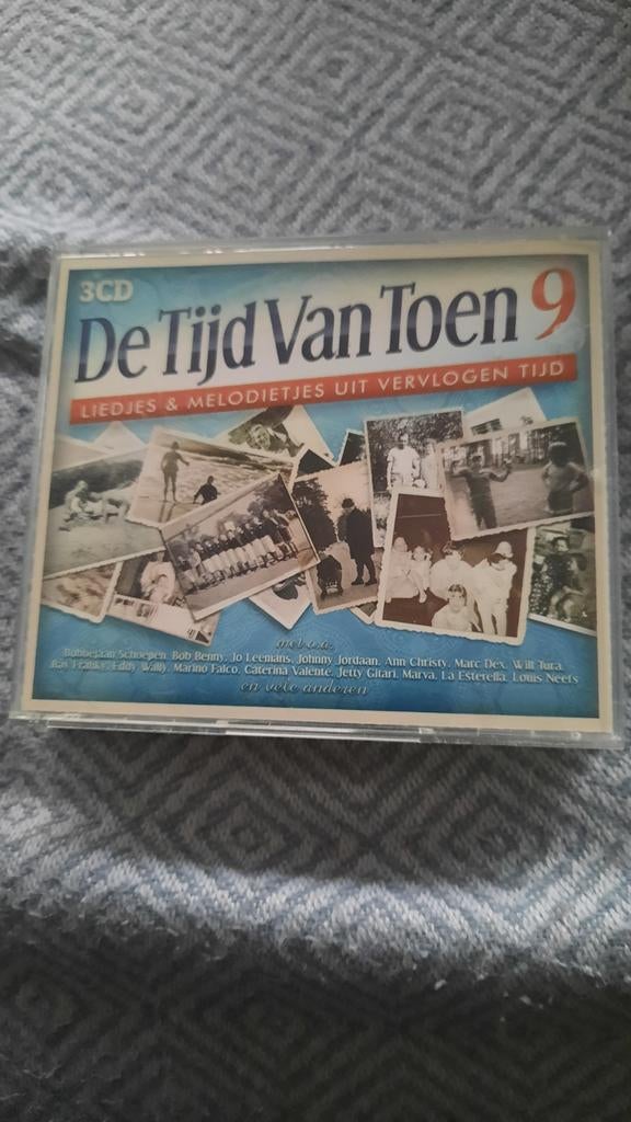 3CD DE TIJD VAN TOEN 9, Cd's en Dvd's, Cd's | Verzamelalbums, Ophalen of Verzenden, Zo goed als nieuw, Nederlandstalig