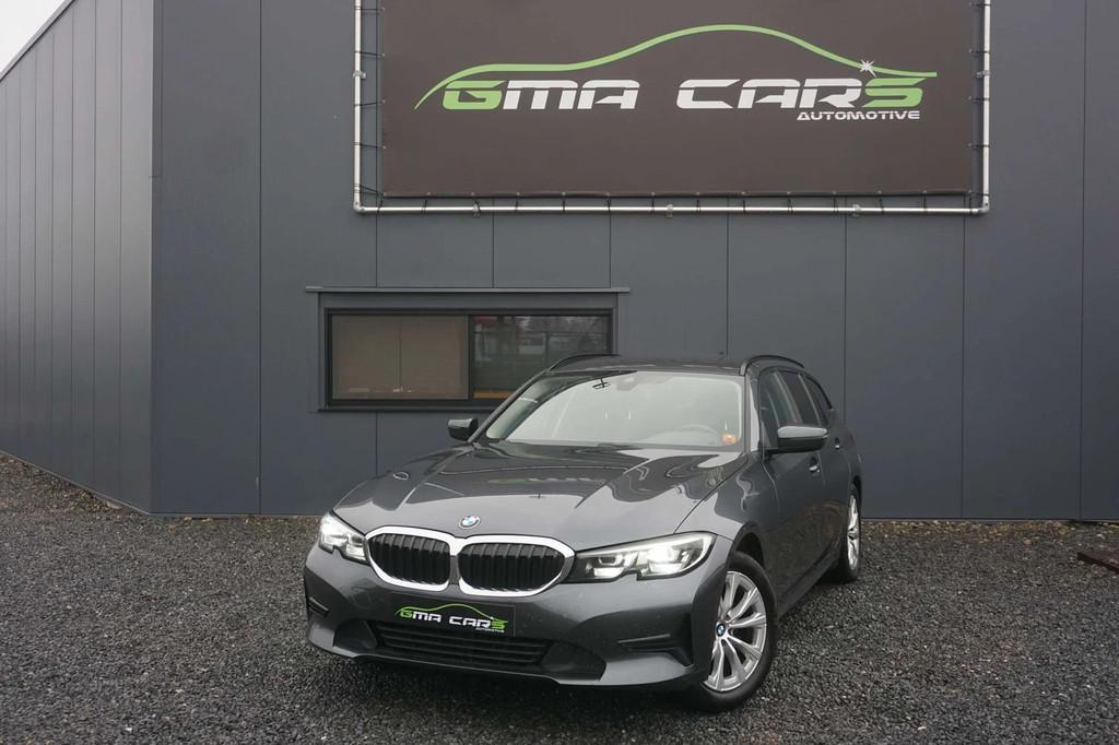 BMW 3 Serie 318 Touring 318d BTW-Navi-Trekhaak-CruiseC-Garan, Argent ou Gris, Achat, Entreprise, Noir