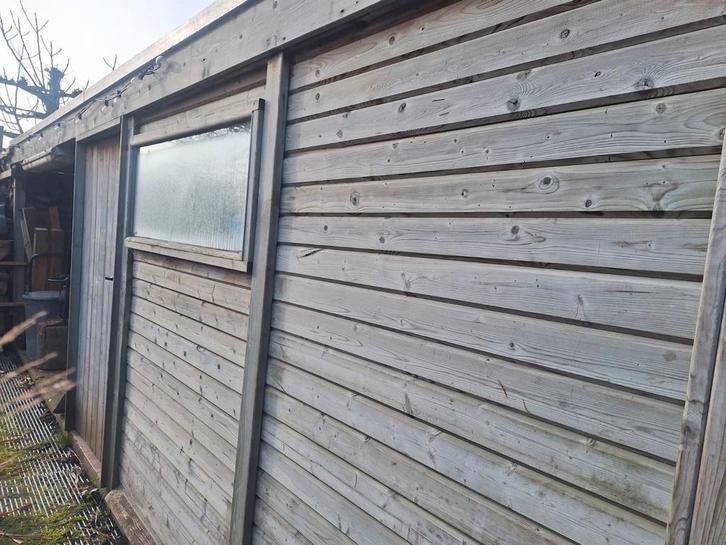 Tuinhuis/opslag hout/schuilplaats voor dieren, Tuin en Terras, Bergingen en Tuinkasten, Hout, Ophalen