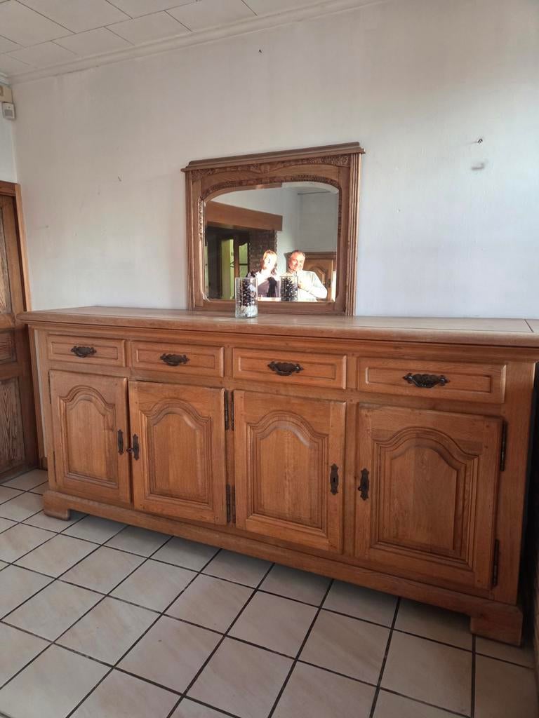 Bahut en chêne, Maison & Meubles, Enlèvement, Chêne