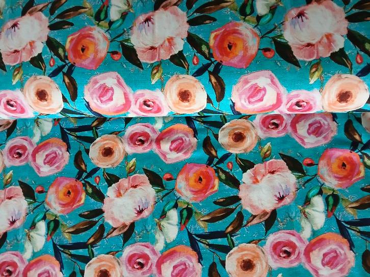 PROMO : Pakket jersey stoffen (10 meter), Hobby en Vrije tijd, Stoffen en Lappen, Nieuw, Katoen, 120 cm of meer, 200 cm of meer