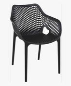 Chaise de jardin en plastique noir., Jardin & Terrasse, Chaises de jardin, Enlèvement, Synthétique