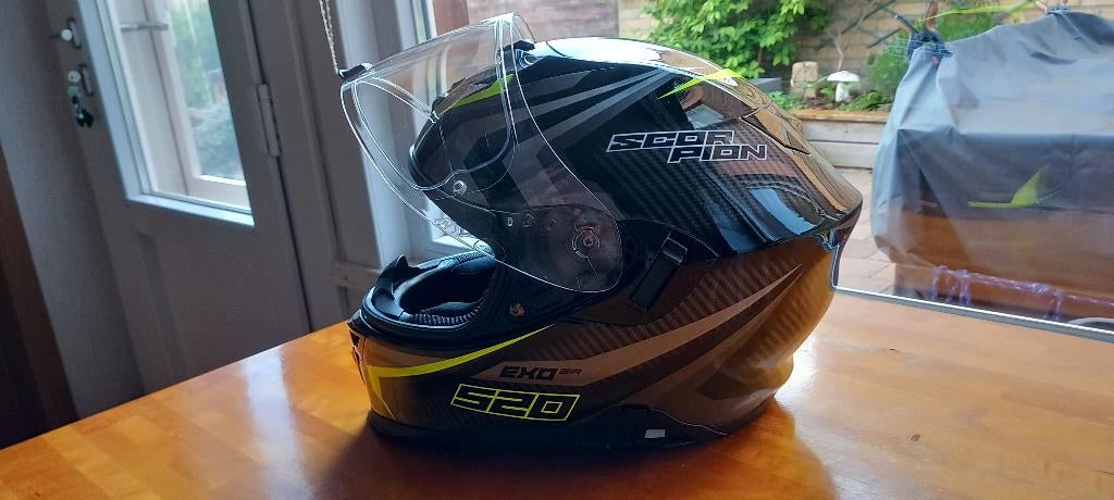Nieuwe motohelm Scorpion EXO air 520 - XL, Dames, XL, Nieuw zonder kaartje, Integraalhelm