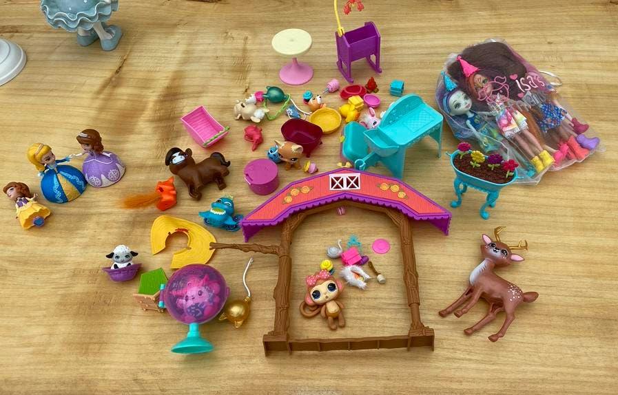 Enchantimals set, Ophalen, Zo goed als nieuw, Accessoires