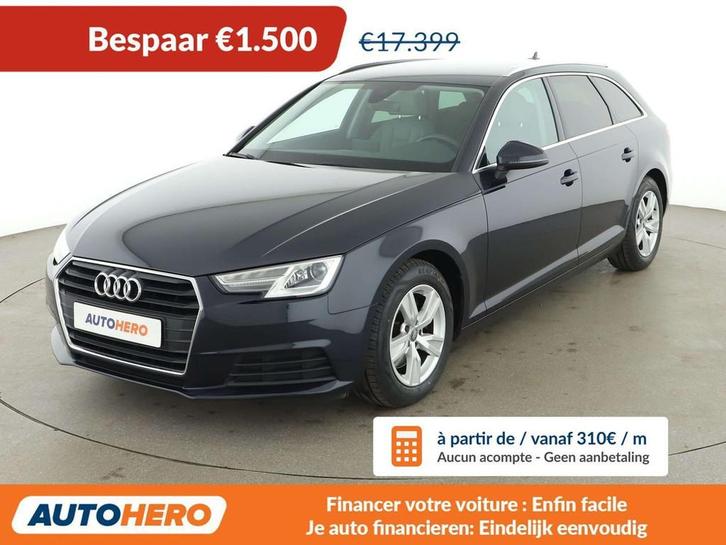 Audi A4 2.0 TDI Ultra (bj 2017, automaat), Auto's, Audi, Te koop, A4, ABS, Airbags, Airconditioning, Bluetooth, Boordcomputer