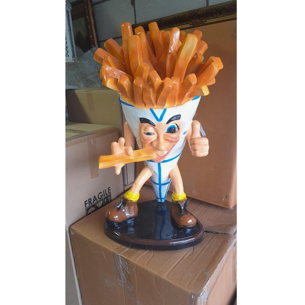 Patatzak Staand – 70 cm hoog - Frietzak, Verzamelen, Merken en Reclamevoorwerpen, Nieuw, Ophalen