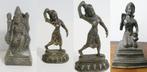 Aziatische bronzen beeldjes 4x [1538], Ophalen, Brons