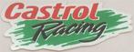 Castrol Racing metallic sticker #12, Verzenden