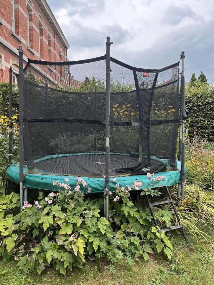 Berg trampoline 350cm, Kinderen en Baby's, Speelgoed | Buiten | Trampolines, Gebruikt, Ophalen