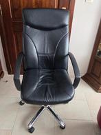 Fauteuil de bureau, Maison & Meubles, Chaises de bureau, Enlèvement, Utilisé, Noir, Chaise de bureau