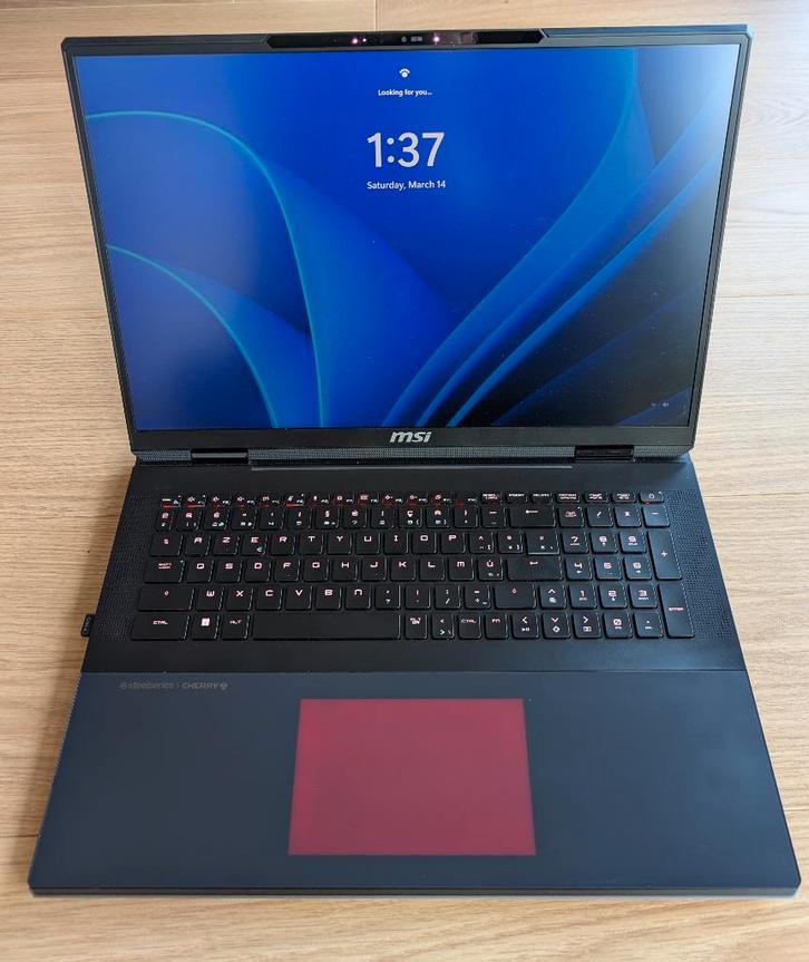 MSI Titan 18HX A14VIG, Computers en Software, Windows Laptops, Zo goed als nieuw, 17 inch of meer, SSD, 4 Ghz of meer, 64 GB of meer